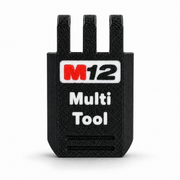 Packout Compact Organiser replacement latch with custom branding on the face