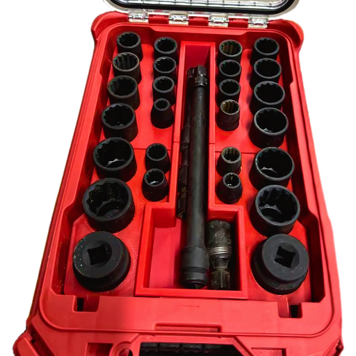 Packout impact socket SAE metric insert for Compact Organiser, Australian made