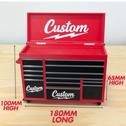 Mini desk tool chest with lid in multiple colours, Australian made – photo 2