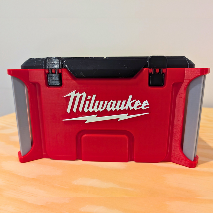 Milwaukee Packout Style Desk Organizer | Desk Caddy with Inserts & Lid | 3D Printed in PETG