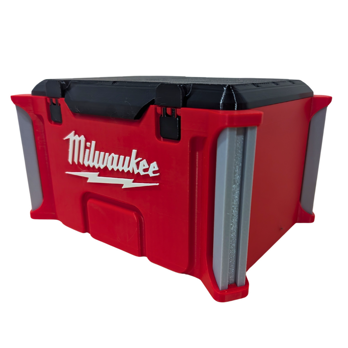 Milwaukee Packout Style Desk Organizer | Desk Caddy with Inserts & Lid | 3D Printed in PETG