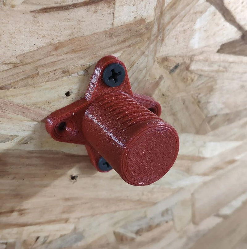 Ryobi 125mm angle grinder wall holder, Australian made 3D printed PETG tool storage – photo 4