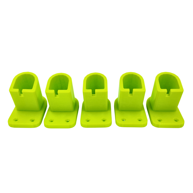 Ryobi ONE+ 18V tool and battery holders 4 pack wall mount, Australian made 3D printed storage – photo 4