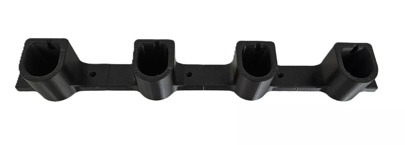 Ryobi ONE+ 18V Quad Battery Holder Mount Bracket Storage V2 Modular Set of 4