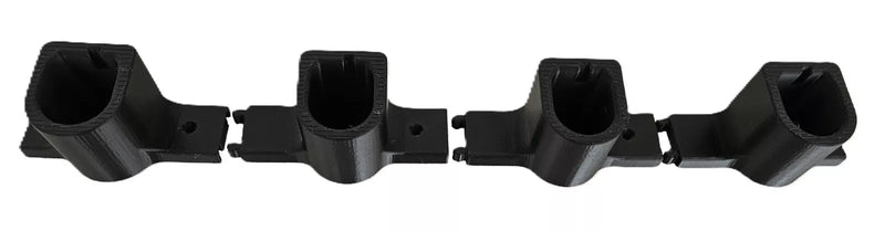 Ryobi ONE+ 18V Quad Battery Holder Mount Bracket Storage V2 Modular Set of 4