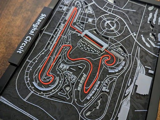 Shanghai Circuit 3D printed miniature track – photo 2