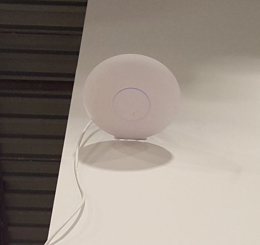 Horizontal wall mount bracket for the Ubiquiti UAP-AC-Pro Wi-Fi access point
