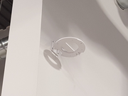 Ubiquiti UAP-AC-Pro wall mount bracket from the front, 3D printed in Australia