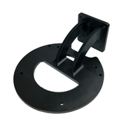 Ubiquiti UAP-AC-Pro access point sitting in the 3D printed horizontal bracket