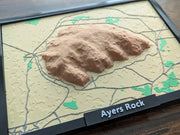 Uluru 3D printed miniature landmark – photo 3