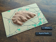 Uluru 3D printed miniature landmark – photo 5