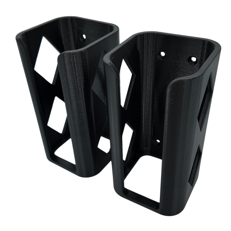 Universal cordless drill wall holder 40mm width, Australian made 3D printed power tool storage
